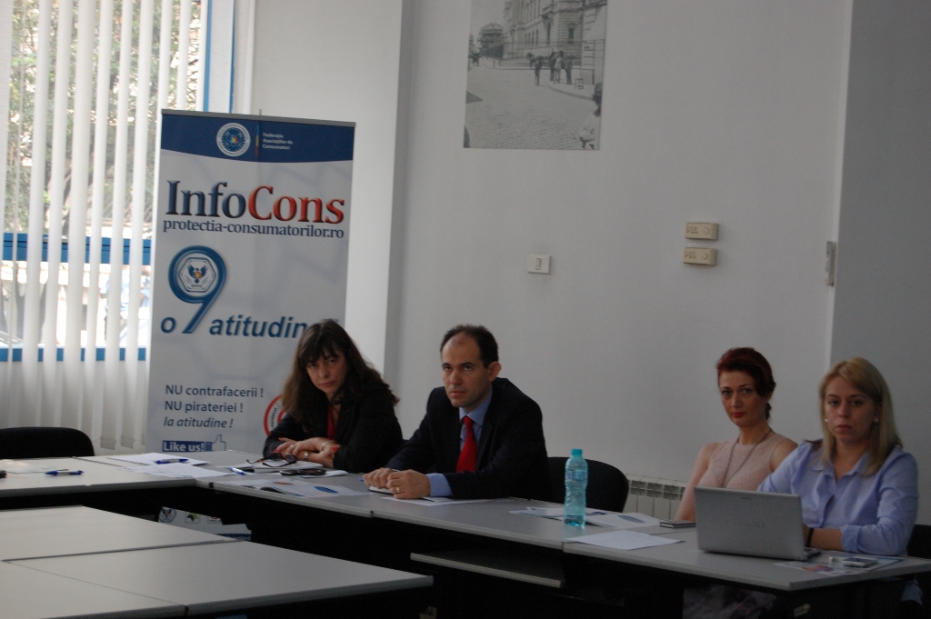 A treia intalnire a Grupurilor de Lucru pentru dezbaterea tematicii Proiectului European ME IS MINE - InfoCons - Protectia Consumatorilor